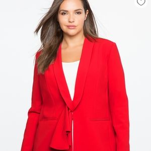 Eloquii Red blazer